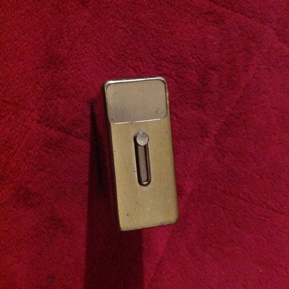 ROGERS "SLYDE-LOK" VINTAGE - BRASS BOX CIGARETTE HOLDER - Picture 6 of 6